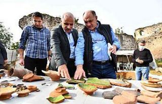 İçkale’de ilk etap kazı çalışmaları tamamlandı