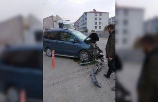 Iğdır’da maddi hasarlı kaza