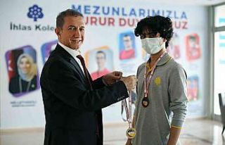 İhlas Koleji öğrencisinden çifte dünya şampiyonluğu