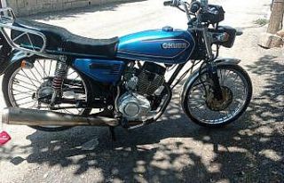 İkamet bahçesindeki motosiklet çalındı
