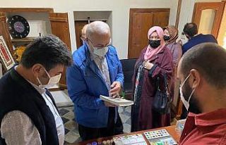 İki Rektör KİTAM’da buluştu