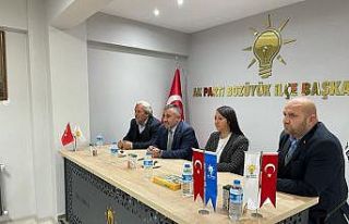 İl Başkanı Yıldırım, Bozüyük ilçe teşkilatıyla...