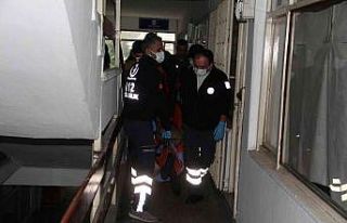 İş hanındaki şüpheli şahıs polis ve sağlık...
