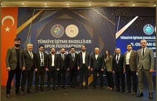 İş insanı Ersöz, İşitme Engelliler Futbol Federasyonu...