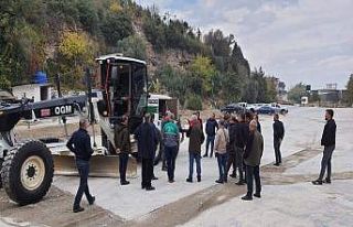İş makinası operatörlerine eğitim verildi