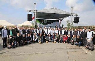 Işıklar Köyü’nde 11 bin fidan dikildi