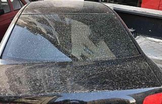 Isparta’ya çamur yağdı