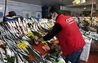 İstanbul’da etkili olan sis balık tezgahlarını...