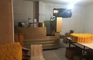 İstanbul’da merdiven altı temizlik imalathanesine...