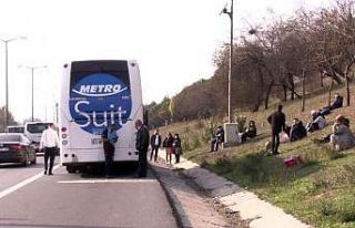 İstanbul’da yolcu otobüsünde yangın paniği:...