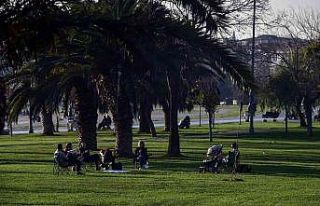 İstanbullular güneşli havanın keyfini çıkardı