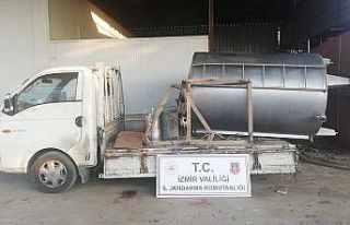 İzmir’de mandıra hırsızlarına suçüstü