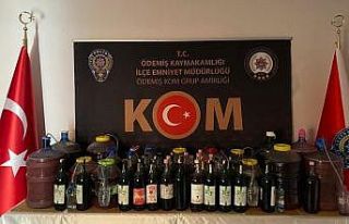 İzmir’de sahte içki operasyonu: 2 şüpheliye...