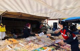 Jandarma kades uygulamasını tanıttı.