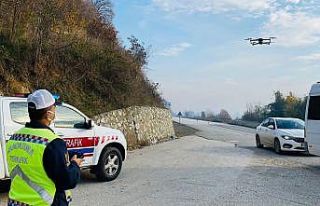 Jandarma’dan drone ile denetim