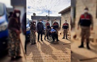 Jandarma’dan engellilere özel ilgi