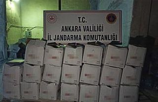 Jandarmadan kaçak içki operasyonu