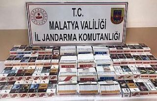 Jandarma’dan kaçak sigara operasyonu