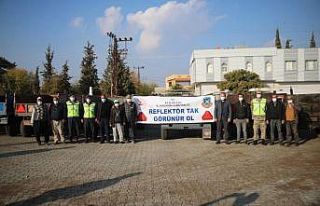 Jandarmadan "Reflektör Tak Görünür Ol"...