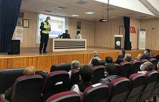 Jandarmadan servis şoförlerine eğitim