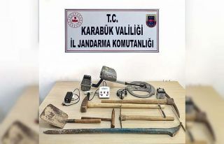 Kaçak kazı yapanlara Jandarma’dan suçüstü