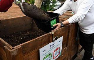 Kadıköy’de atıksız sokakta 3 ton atık komposta...
