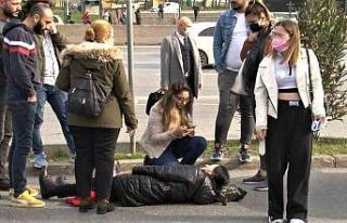 Kadıköy’de üniversiteli genç kız kaza yaptı,...