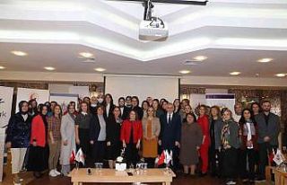 Kadın istihdamı ve sanayi kültürü projesi sona...