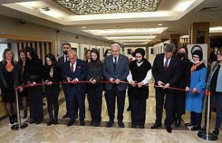 Kadın şiddetine yönelik farkındalık sergisi,...