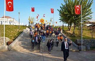 Kadına yönelik şiddete dikkat çekmek amacıyla...