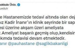 Kadir İnanır acil ameliyata alındı
