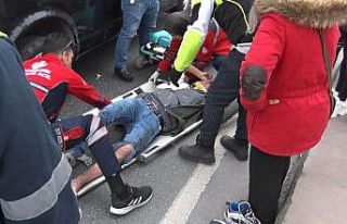 Kağıthane’de zincirleme kaza: Motosikletli kurye...