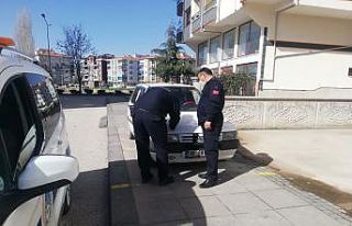 Kahramankazan zabıtasından yayalar için seferberlik