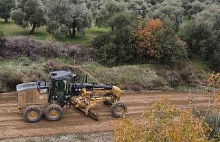 Kapanan yolları Efeler Belediyesi açtı