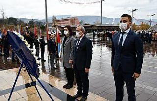 Karabük’te 24 Kasım Öğretmenler Günü kutlaması