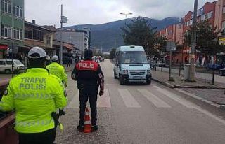 Karabük’te emniyet kemeri uygulaması