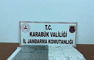 Karabük’te şüpheli araçta 611 adet kaçak sigara...