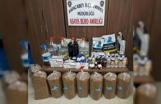 Karacabey’de sahte içki ve kaçak sigara operasyonu:...