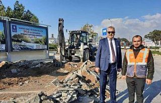 Karacabey’de terminal kavşağı yeni haliyle kente...