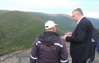 Karacabey’in en önemli projelerinden Gölecik Barajı’nda...
