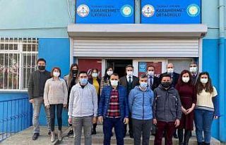 Karamehmet İlkokulu’nun yönetici ve öğretmenlerine...