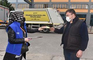 Karatay Belediyesi, sanayilerdeki endüstriyel atıkları...