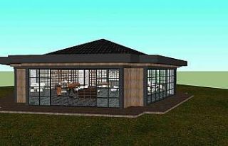 Karatay’da Millet Kıraathanesi’nin yapımı sürüyor