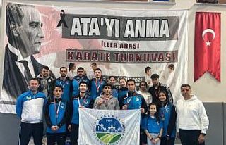 Karate turnuvasına Sakaryalı sporcular damga vurdu