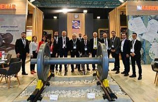 KARDEMİR Eurasia Rail Fuarı’nda demir yolu tekerleği...