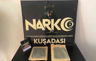 Kargo ile gelen uyuşturucuya narkotik el koydu