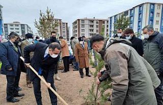 Kars’ta fidanlar toprakla buluştu