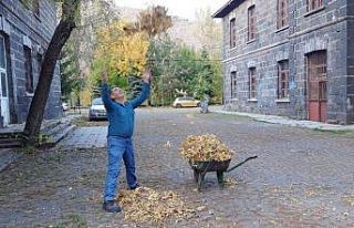 Kars’ta kartpostallık sonbahar görüntüleri