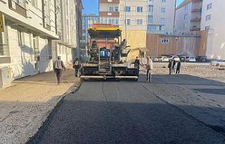Kars’ta yol çalışmaları tam hız sürüyor