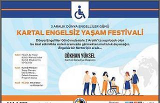 Kartal Belediyesi’nden “Engelsiz Yaşam Festivali”
